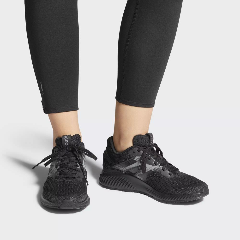 Adidas Aerobounce Tenis Para Correr Negros Para Mujer (MX-79971)